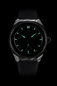Zelos Artemis Damascus lume shot