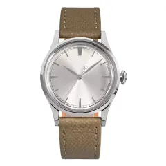 San Martin SN0101-G-A automatic with sunray silver dial