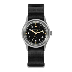 Militado ML14 V2 (VH31, K1), Super C3 Yellow Seconds dial, on black nylon strap