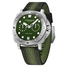 Pagani Design PD-1767 with green dial on green fabric strap