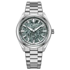 AddiesKIN K006 with teal grey crystallized titanium dial