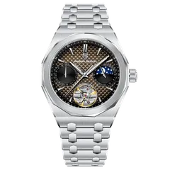 Pagani Design PD-YS036 with brown dial in a steel case and bracelet