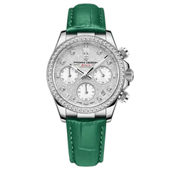 Pagani Design PD-1730 on green leather strap