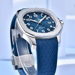 Pagani Design PD-YS031 on blue strap with a folding clasp