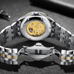 Cadisen C8123 display caseback and butterfly clasp