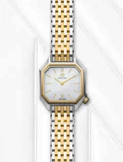 March LA.B Milady Mansart Nacre, gold bezel