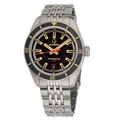 Islander Port Jefferson skin diver with gilt black dial and matte black ceramic bezel