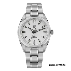 Watchdives WD0003C Elementum with white enamel dial and gunmetal indices