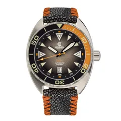 Ocean Crawler Core Diver, Textured Black/Orange