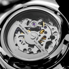 Addiesdive AD2103 skeleton display caseback showing the Miyota movement