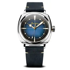 Geckota Pioneer Automatic Brushed Blue