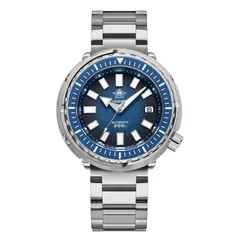 Addiesdive AD2090 with blue gradient dial and blue bezel