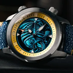Ocean Crawler Piranha prototype, Blue/Yellow