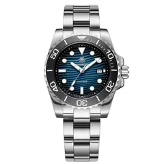 Addiesdive AD2537 with blue rippled gradient dial