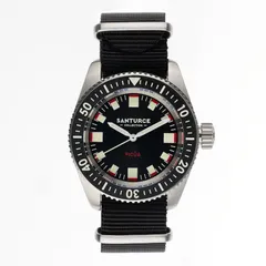 Santurce Collection Picúa on black NATO strap