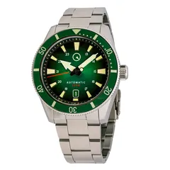 Islander Southold with green ombre dial and green ceramic bezel
