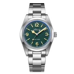 Addiesdive AD2518 with dark green textured dial and cream (C3) lume