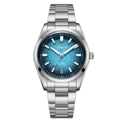 Addiesdive AD2091 with turquoise-blue gradient textured dial