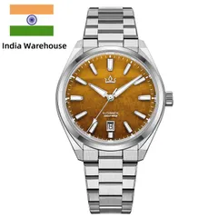 AddiesKIN K010 with tiger's eye dial (India warehouse listing photo)