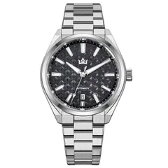 AddiesKIN K014 with dark relief-pattern mother-of-pearl dial
