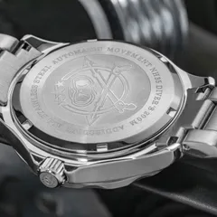 Addiesdive AD2106 solid engraved screw-down caseback