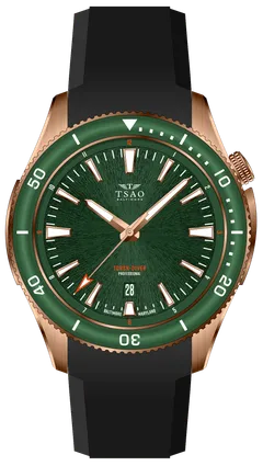 Tsao Baltimore Bronze Torsk-Diver Pro Emerald Green