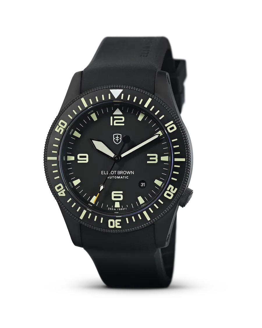 Elliot Brown Holton Automatic Black PVD