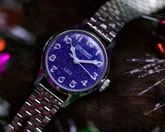 Cincinnati Watch Company Ladies Guild, shimmering purple dial, second view