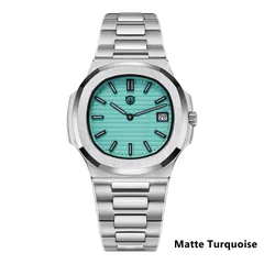 Watchdives WD0013 with matte turquoise dial