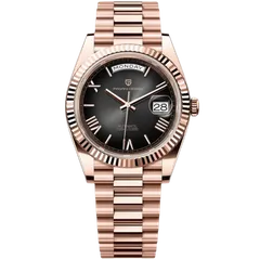 Pagani Design PD-1783 in rose gold tone with black dial