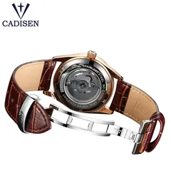Cadisen C1020 display caseback and folding clasp