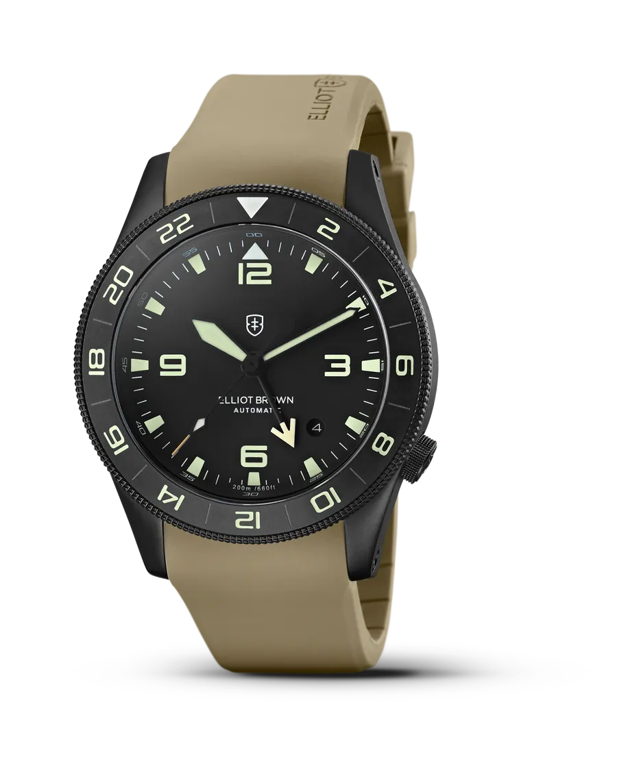 Elliot Brown Holton Auto GMT Black PVD