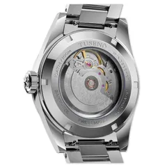 Tusenö Windseeker, display caseback showing the Sellita SW200-1