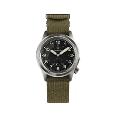 Draken Aoraki Recce with a 24-hour inner track on an olive nylon strap