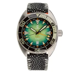 Ocean Crawler Core Diver GMT, V2 Black/Green