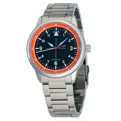 Islander x Hemel Hawkeye limited edition with black sector dial and orange rehaut