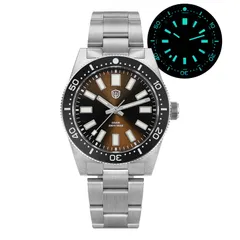 Watchdives WD1965 with sunray brown dial