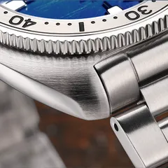 Addiesdive AD2045 bezel and case close-up