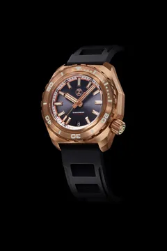 Zelos Hammerhead 2 in bronze, slate grey dial, bronze bezel