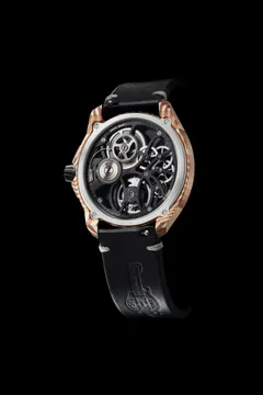 Zelos Mirage Tourbillon mokume-gane, sapphire display caseback