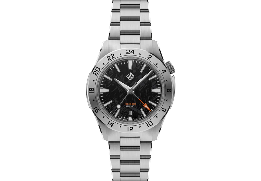 Tsao Baltimore Steel Torsk GMT 39 Black Meteorite