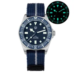 Watchdives EXD-40 with blue dial