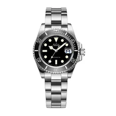 Addies AW25902 with black dial and black bezel