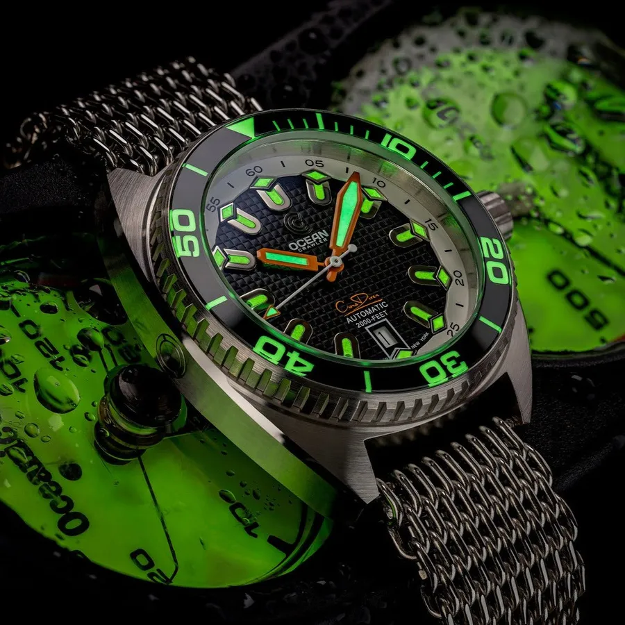 Ocean Crawler Core Diver 925 Silver, Black