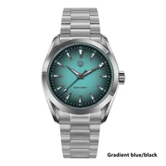 Watchdives WD0006 with turquoise-to-black gradient dial