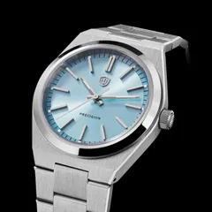 Watchdives WD0012 with light blue sunray dial