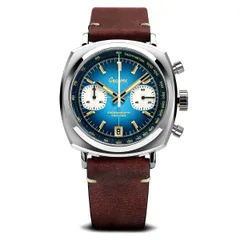 Geckota Chronotimer Chronograph Deep Blue Fumé