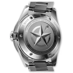 Tusenö Shellback V2.1, solid engraved steel caseback