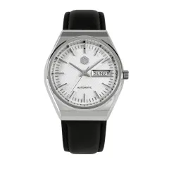San Martin SN0102-G on black leather strap