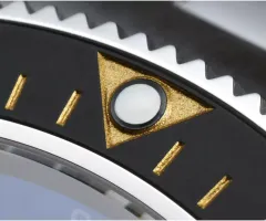 San Martin SN0118-B three-link stainless steel bracelet and clasp